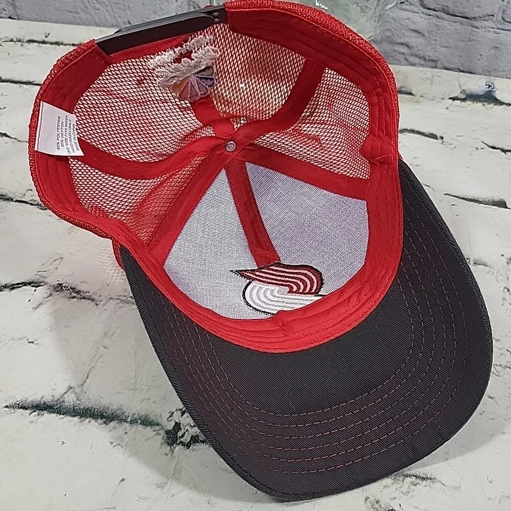 Portland Trail Blazers Rip City Trucker Hat NBC Promo Snapback‎ Ball Cap